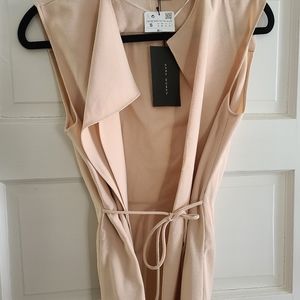 Zara Wrap Blouse with tie Size Small